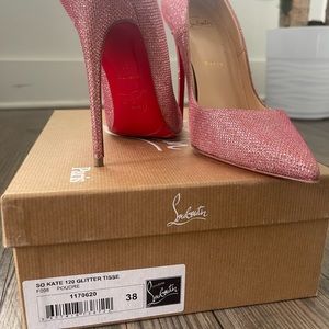 sparkly louboutin heels